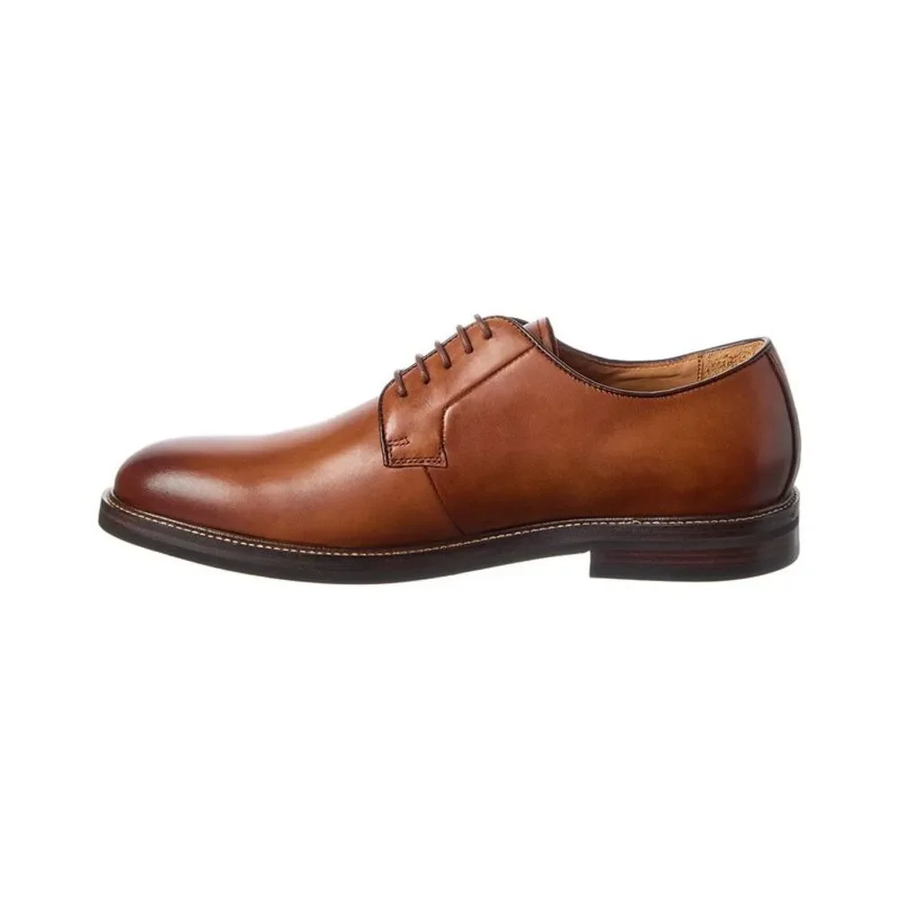 Dune London Leather Oxford, Brown